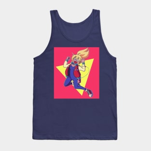 Vaporwave anime girl aesthetics Tank Top